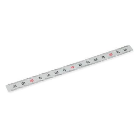 J.W. WINCO GN711-KUS-50-S-M Adhesive Ruler GN711